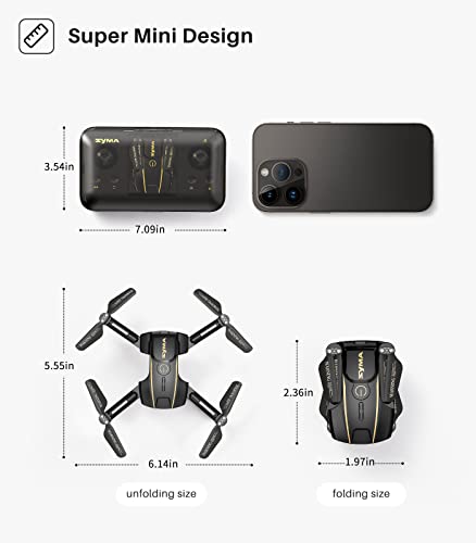 Syma EX200-BL Mini Drone For Beginners, Syma Portable Indoor Quadcopter thumb #6