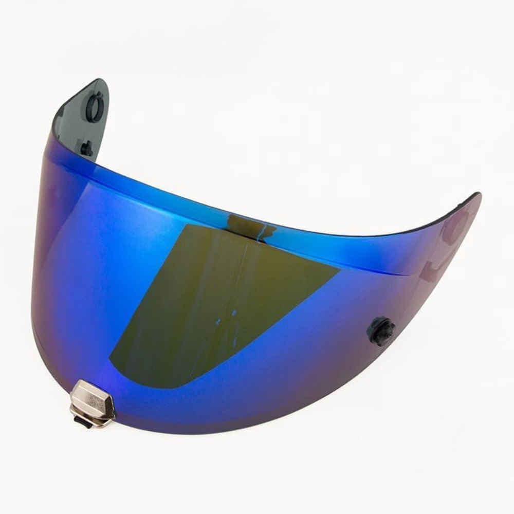 ZJHFDC Motorcycle Helmet Visor for HJC Rpha11 Rpha70, Windproof Anti Scratch Helmet Visor Replacement Motorcycle Accessories,normal-Bblueplating