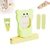 Mini Faltbarer Desktop-Mopp, niedliches Kaninchenmuster, Mini-Handwischer, tragbarer...