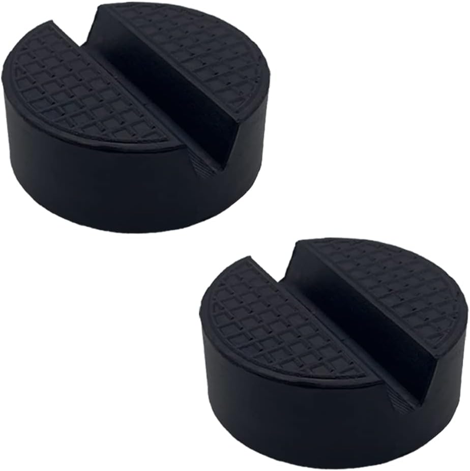 Jack Pad, 2 Pack Car Jack Pad for Car Lifting Platforms, Universal Floor Jack Pad Adapter, Trolley Jack, Black