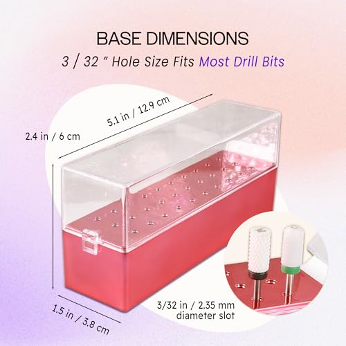 Organizador para Brocas de Taladro de Uñas PANA miniatura 3