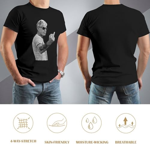 Men's Classic Crew Neck Tee Comfortable Cotton Short Sleeve T-Shirt4