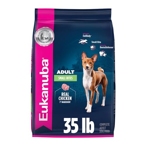 Eukanuba Adult Small Bites Dry Dog Food, 35 lb bag