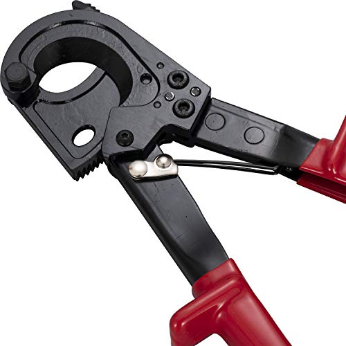 Sogyupk Ratchet Cable Wire Cutter,Ratcheting Cable Cutter Hand Tool,Heavy Duty Aluminum Copper Ratchet Wire Cutting For Cutting Electrical Wire Up To 240Mm²/10.23Inch Cutter Pliers #TOP4
