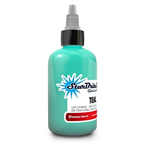 StarBrite Colors Sterilized Tattoo Ink Teal 1 oz