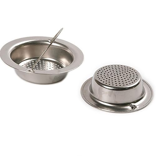 Colador de acero inoxidable para fregadero Leadigol 11 cm miniatura 6
