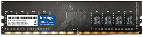 Memoria Ram Ddr4 Kimtigo DDR4 16 GB 2666 MHz UDIMM 288 Pin PC PC Memoria de escritorio sin búfer Módulo sin ECC Ram Upgrade PC4-21300 CL19...