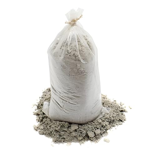 Bricoloco Piedra Pómez Tosca en Polvo 1 kg para exfoliación y limpieza de piel. Úselo en ebanistería o Bellas Artes como tapa poros, pulir lacas y barnices. (Saquito de 1 kilo)