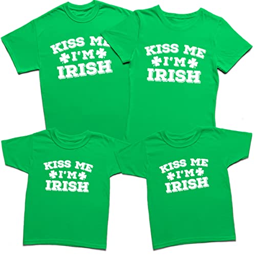 Kiss me T-Shirt St Patrick Day 2023 Tee Top#SPD Irish Green M