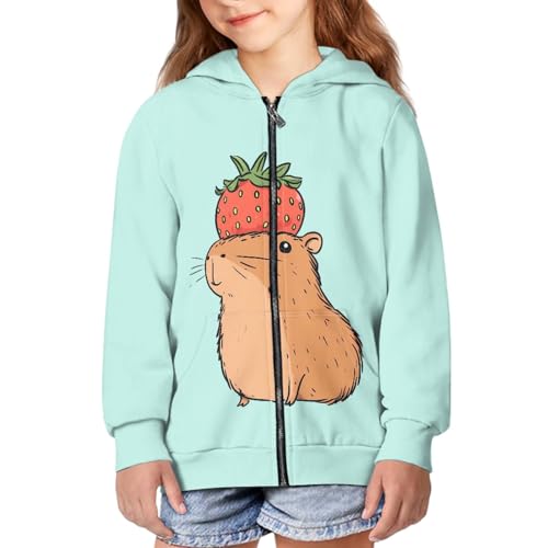 HUIACONG Children Jackets Boys Zip Up Hoodie Girls Sweatshirts 5