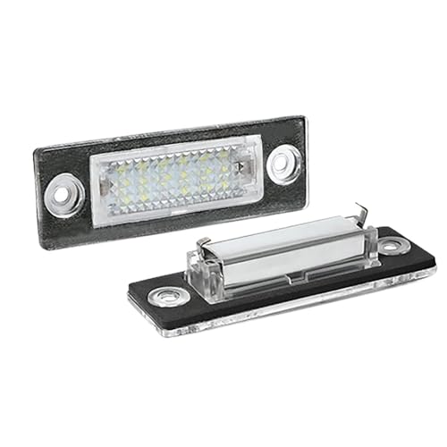 Luces LED para matrícula coche VW Caddy acabado limpio de alta resistencia 2 piezas