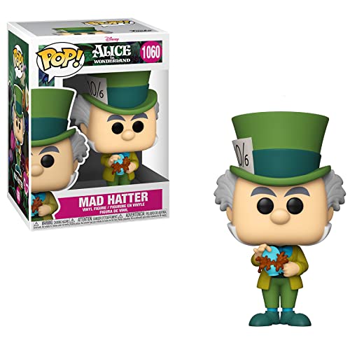 Funko Pop! Disney Alice In Wonderland 70Th Anniversary Collectors Set - Alice Curtsying, Cheshire Cat, And Mad Hatter #TOP4