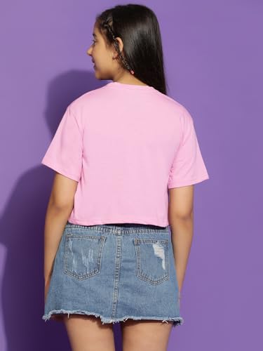 Image of Li'l Tomatoes Girls Cotton Relaxed Fit T-Shirt