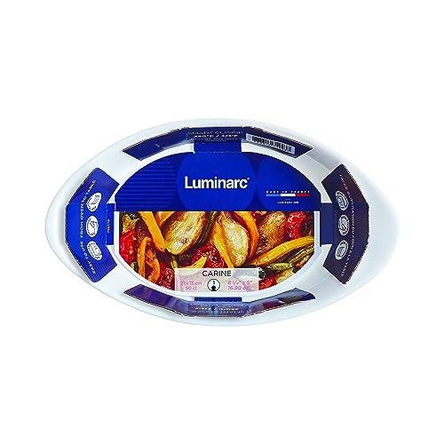 Plat à four en verre extra-résistant Luminarc Smart Cuisine 21x13 cm