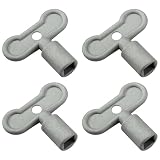Aulpq 5/16 in Sillcock Key, 80132, Water Key, Water Spigot Key, Water Shut Off Key, Outdoor Faucet Handle,-4 Pcs.