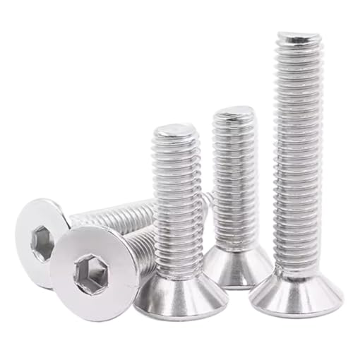 Vis à tête cylindrique M8 en acier inoxydable 304 robuste avec empreinte Allen précise