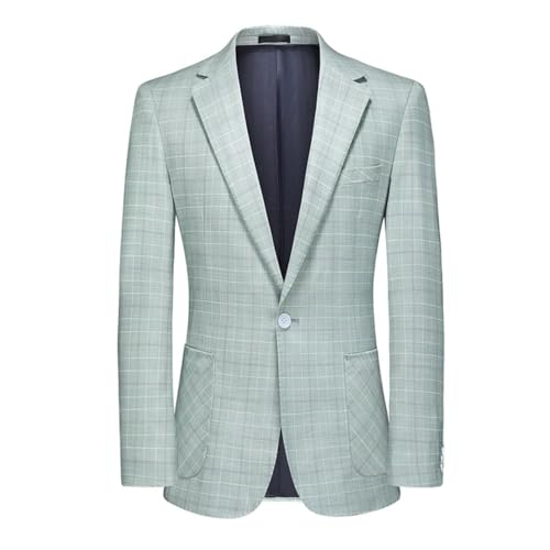 Men's Four Seasons Casual Business Suit Jacket Single-Breasted Wedding Groomsmen Blazer3