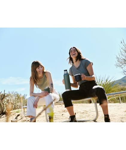 Image of STANLEY Stay-Hot Camp Mug | Press Fit Drink Through Lid | Cup for Coffee, Tea and Drinks | Insulated Stainless Steel Coffee Mug | BPA-Free