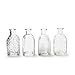 Produktbild itsisa 4er Set Glasflaschen Frida - Vase, Tischdekoration, Glasvasen, Landhausdeko