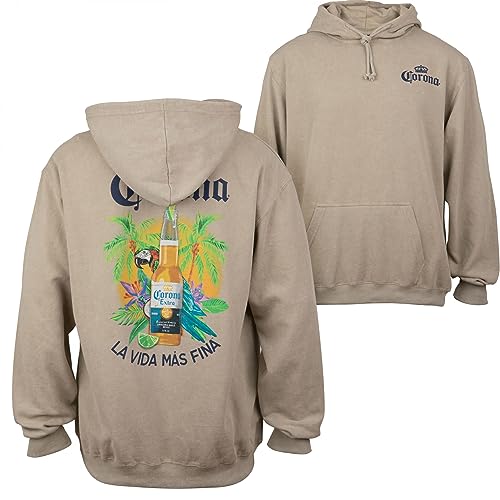Corona La Vida Mas Fina Tropical Paradise Pull-Over Hoodie