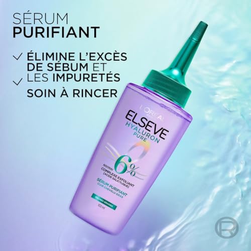 Soin Cheveux Purifiant Hyaluron Pure Complexe Exfoliant Elseve 'oreal Paris Le Flacon De 102ml - vue 5