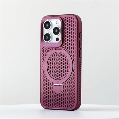Coque respirante iPhone 13 avec support pour regarder vos séries en mode mains libres
