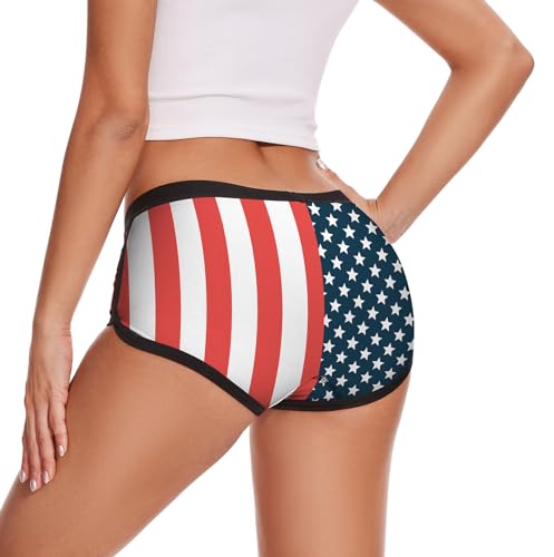 Image of Aueyan Womens Boyshorts Panties Stretchy Boxer Briefs Novelty Lounge Sleep Shorts