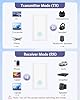 OQIMAX Bluetooth 5.3 Transmitter Receiver, 2-in-1 3.5mm Wireless Bluetooth Audio Adapter with Low Latency, Noise Reduction, Plug and Play Audio Receiver for TV PC Headphones Speakers Stereo Systems #4