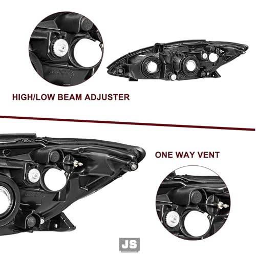 Image of JSBOYAT Headlight Assembly Fits for 2002 2003 2004 Toyota Camry SE /LE /XLE