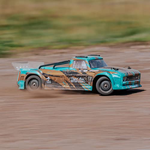 Arrma Rc Truck 1/8 Infraction 4X4 Mega Resto-Mod Truck Rtr (4 Aa Batteries For Transmitter Not Included), Ara4215V3T2, Teal/Bronze #TOP4