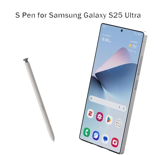 Image of Galaxy S25 Ultra S Pen for Samsung Galaxy S25 Ultra Stylus Pen, Galaxy S25 Ultra Pen Replacement for Samsung Galaxy S25 Ultra 5G, US Version, EJ-PS938BBEGUJ, Light Gray
