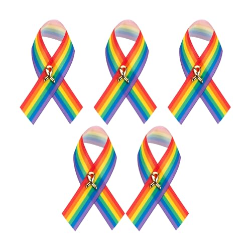 Image of 1 /2 /5 /10 /25 /50 /100pcs Satin Awareness Ribbon Pins (Pick your color), for Cancer & Disease Awareness, Bulk Quantities for Fundraising, Events, Gift Giving