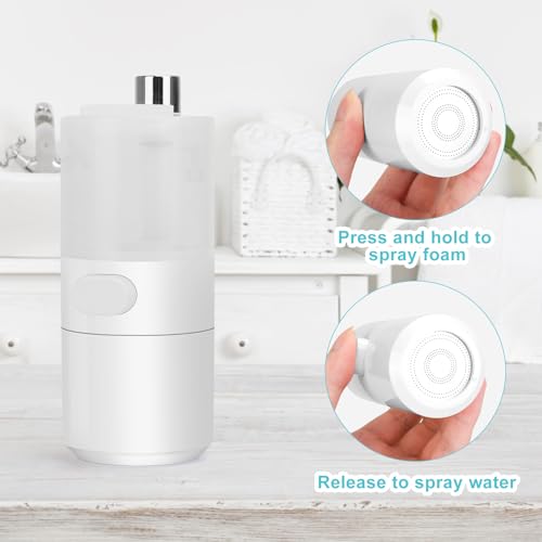Beyoung Spray de banho com espuma automática para cães, gatos, animais de estimação, necessidades de