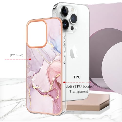 Coque rigide iPhone 16 Pro marbre - Protection mince anti-rayures - 3