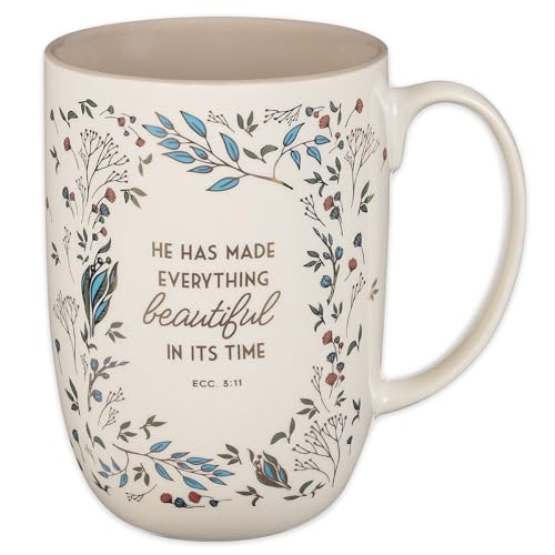 Image of Christian Art Gifts Large Women's Ceramic Coffee Bible Verse Mug