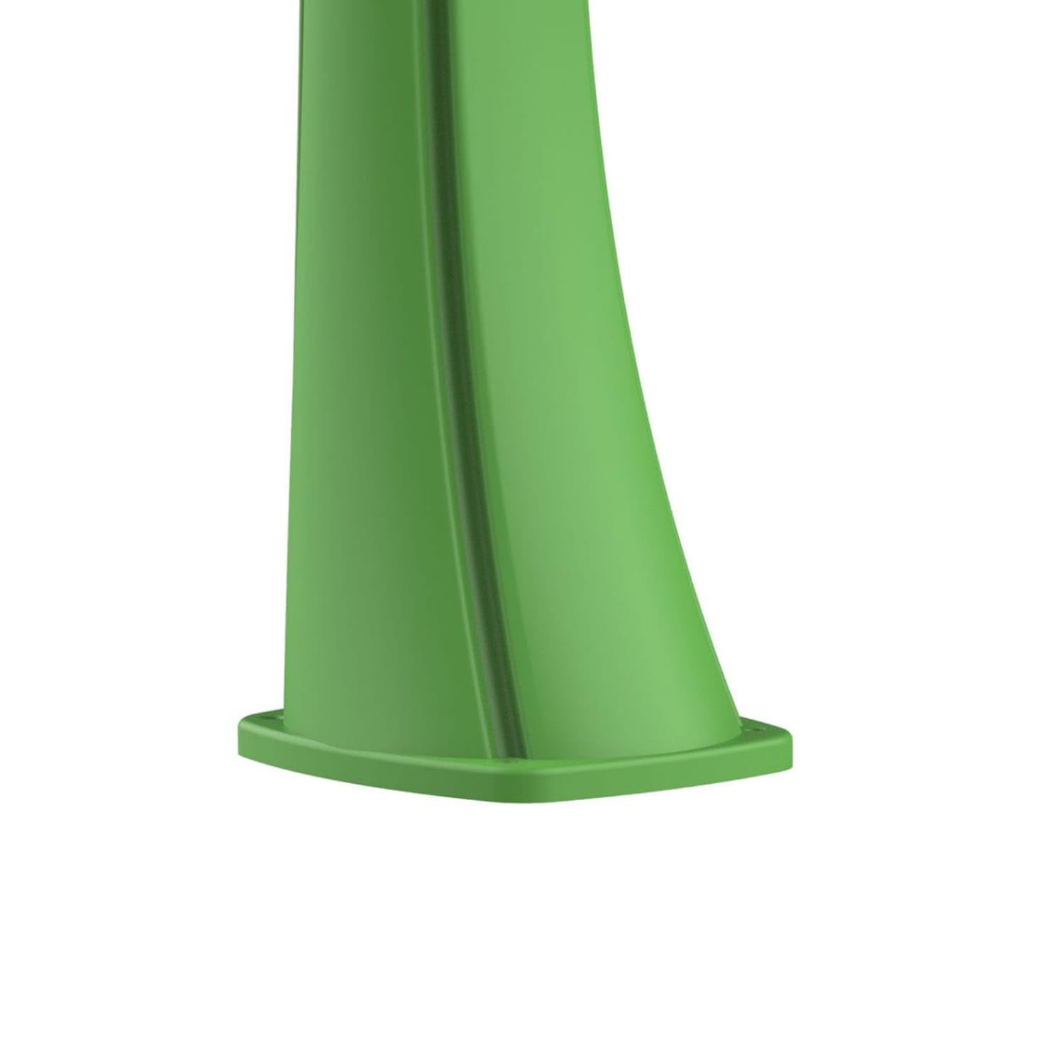 Sined Sole XXL Doccia a Riscaldamento Solare Curva Grande Serbatoio 40 Litri Verde