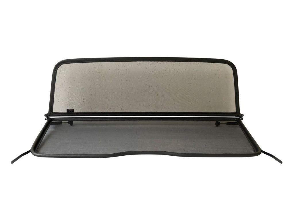 Windschott kompatibel mit Chevrolet Camaro 6 Baujahr 2015-2019 Schwarz Universal Schnellverschluss