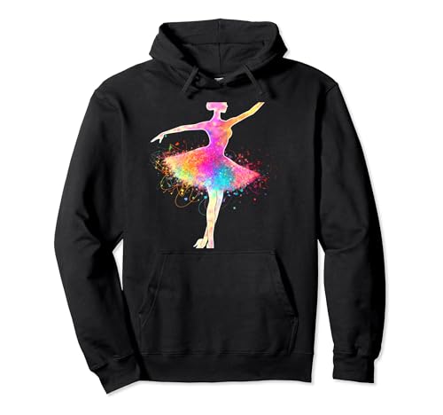 Ballerina Gifts Retro Vintage Sunset Ballet Dancer Dancing Sudadera con Capucha