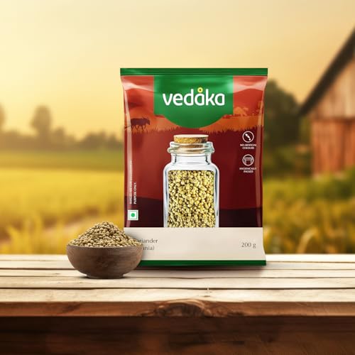 Image of Amazon Brand - Vedaka Coriander (Dhania) Seeds, 200g