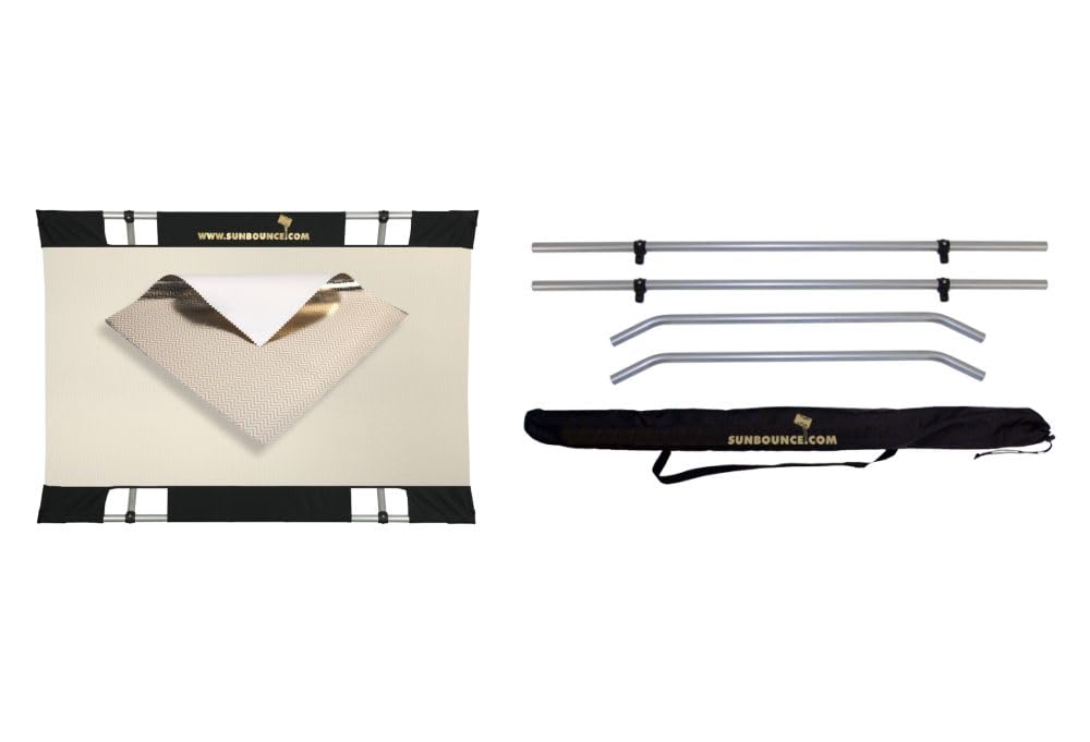 SUNBOUNCE Micro Mini Frame + Screening Zebra/White (Seamless)