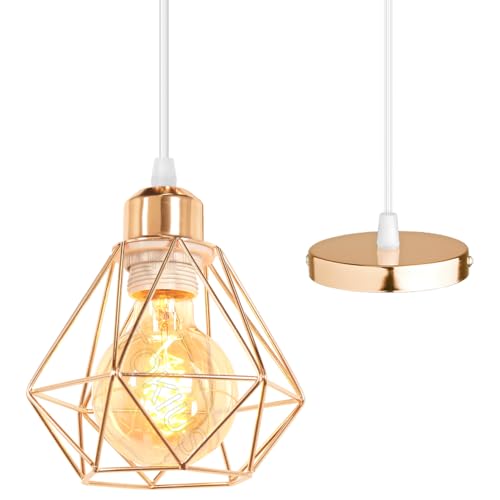 Lámparas de Techo Colgantes Doradas Marca TOKIUS