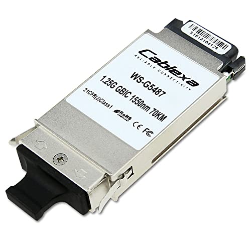 その他 CISCO 1000Base-ZX extended reach GBIC(singlemode) WS-G5487= p706p5g Amazon.co.jp: CISCO 1000Base-ZX extended reach GBIC(singlemode) WS