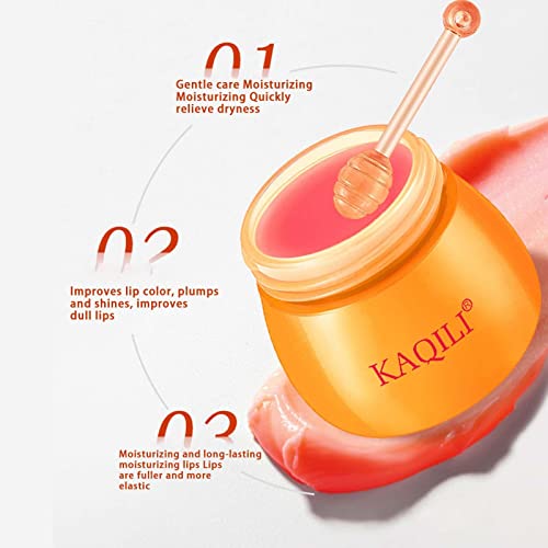 Bálsamo labial de mel | Bálsamo Labial Suave Suave Pote De Mel - 0,35 Oz Honey Pot Lip Balm Durante
