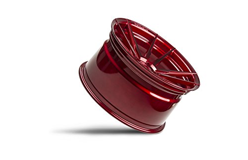 Rohana Wheels Roda vermelha RF2 com acabamento pintado (20 x 10 pol./5 x 112 mm, deslocamento de 45