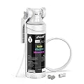 Frizzlife TAM3 Under Sink Inline Water Filter - Alkaline PH+ Remineralization, NSF/ANSI 42 Certified, Adjust Taste & PH, Restore Essential Minerals, 1/4" Pipe Fits for Reverse Osmosis Systems