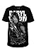 Fuman The Walking Dead Daryl Dixon T-Shirt czarny bawełna z krótkim rękawem XL