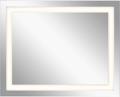 Miniatura 2 de Kichler Elan Signature - Espejo retroiluminado LED en cromo, 32" x 40"