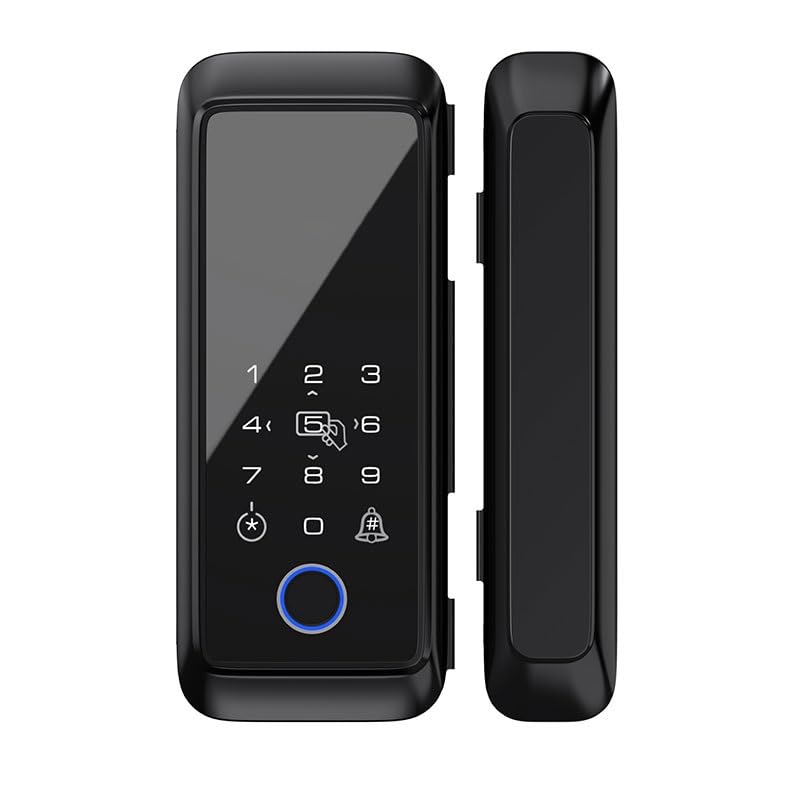 Serrure empreinte digitale aluminium contre perte clés avec clavier intelligent