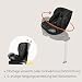 Lionelo Moxie Next i-Size Kindersitz 40–105 cm (0–4 Jahre) ISOFIX Für Babys & Kinder, 360° Drehbar Mit Basis Kompatibel, RWF/FWF, SIP Seitenaufprallschutz, Verstellbar, Modulares System, ECE R129