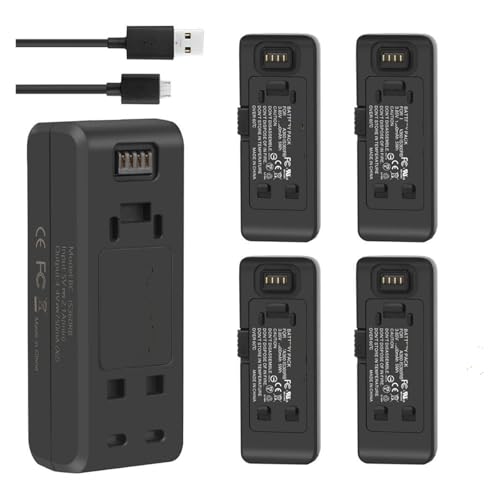 Batería Insta360 One R recargable de 1300mAh y estación de carga rápida múltiple para cámara